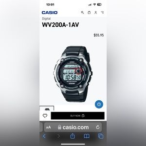 COPY - NWT And box Casio Waveceptor WV200A-1AV